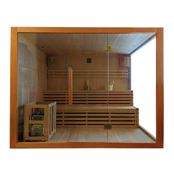 Suha sauna s HARVIA pečjo 8 kW 220x200x200 cm