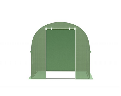 FOIL TUNNEL Garden Greenhouse -9m2 |2x4,5m | Green