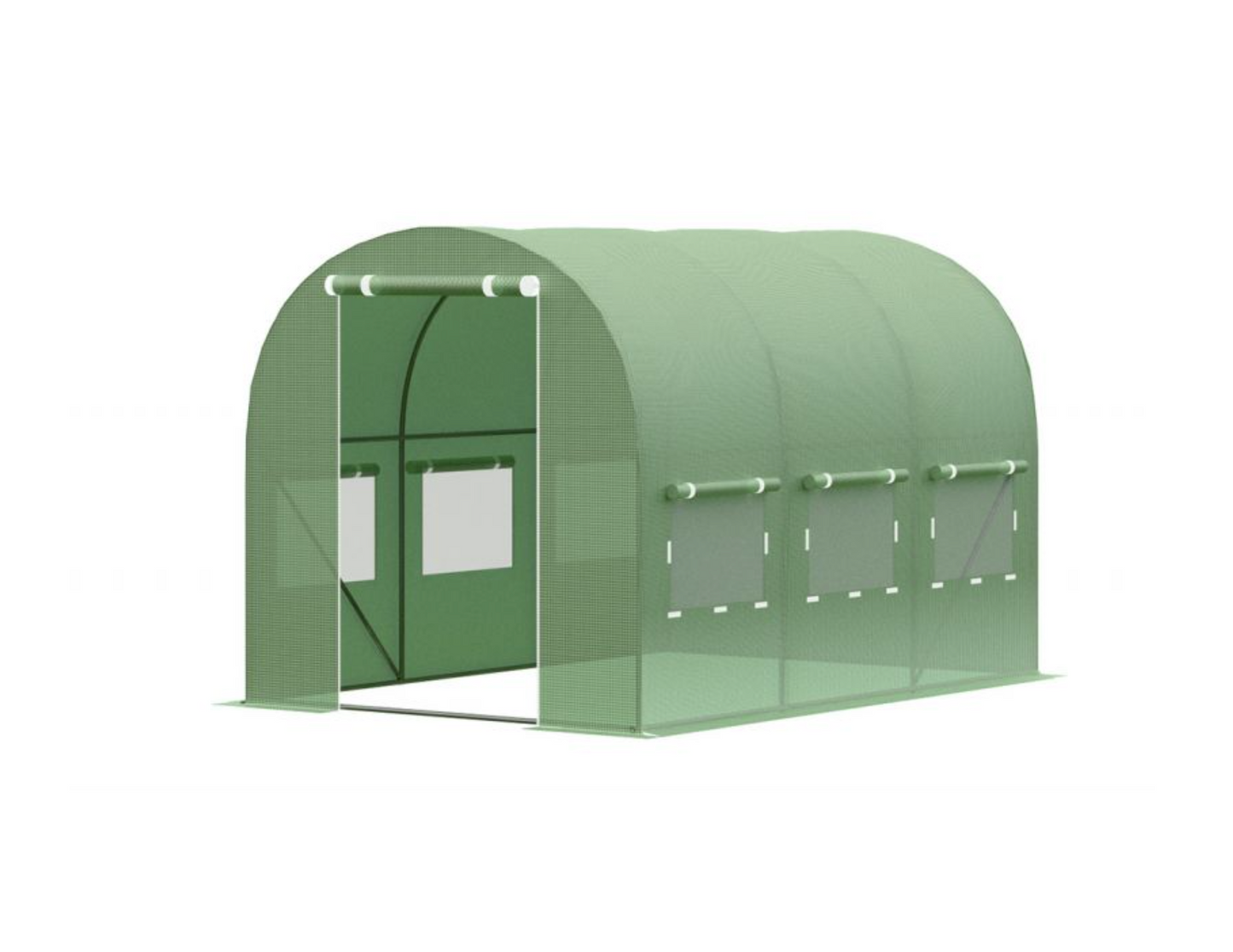 FOIL TUNNEL Garden Greenhouse -9m2 |2x4,5m | Green