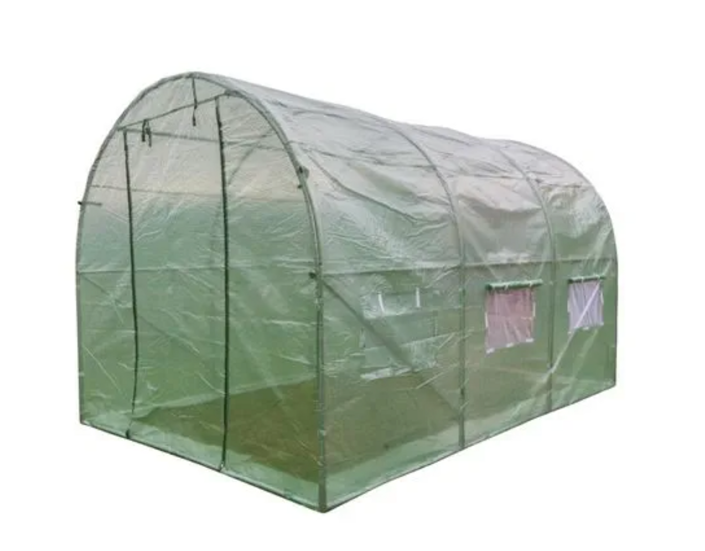 FOIL TUNNEL Garden Greenhouse - 6 m² | 2 x 3m | Green