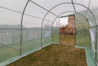 FOIL TUNNEL Garden Greenhouse - 6 m² | 2 x 3m | Green