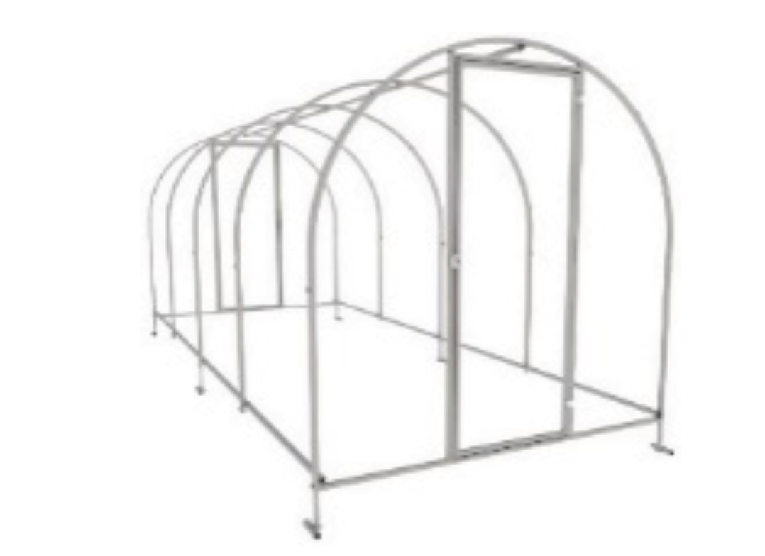 Compact Garden Tunnel Greenhouse 1.65m x 4m | Polycarbonate 4mm