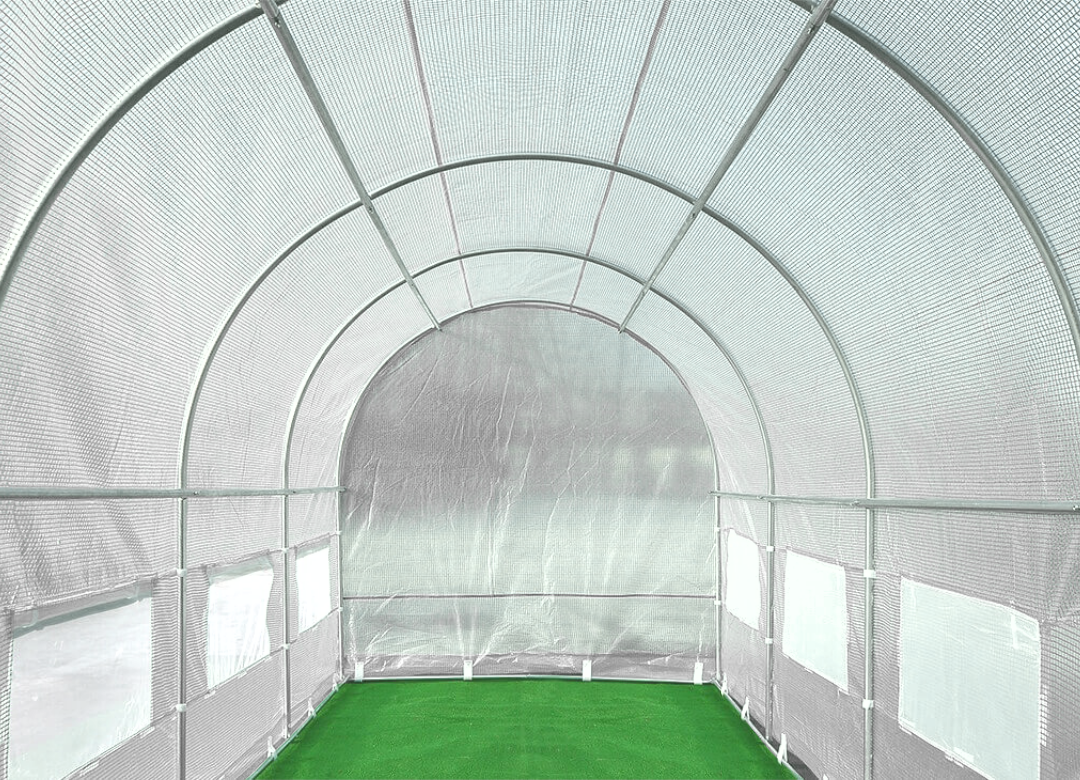 Garden Greenhouse -  2x3x2m | 6m2 | White.