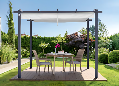 Klasična pergola 3x3m v Antracitni Barvi.