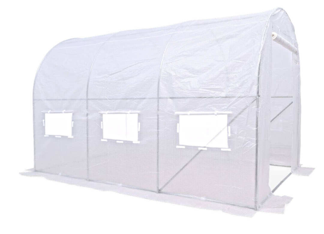 Garden Greenhouse -  2x3x2m | 6m2 | White.