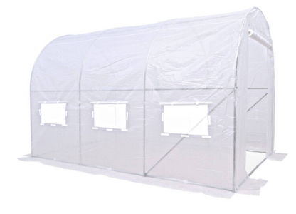 Garden Greenhouse -  2x3x2m | 6m2 | White.