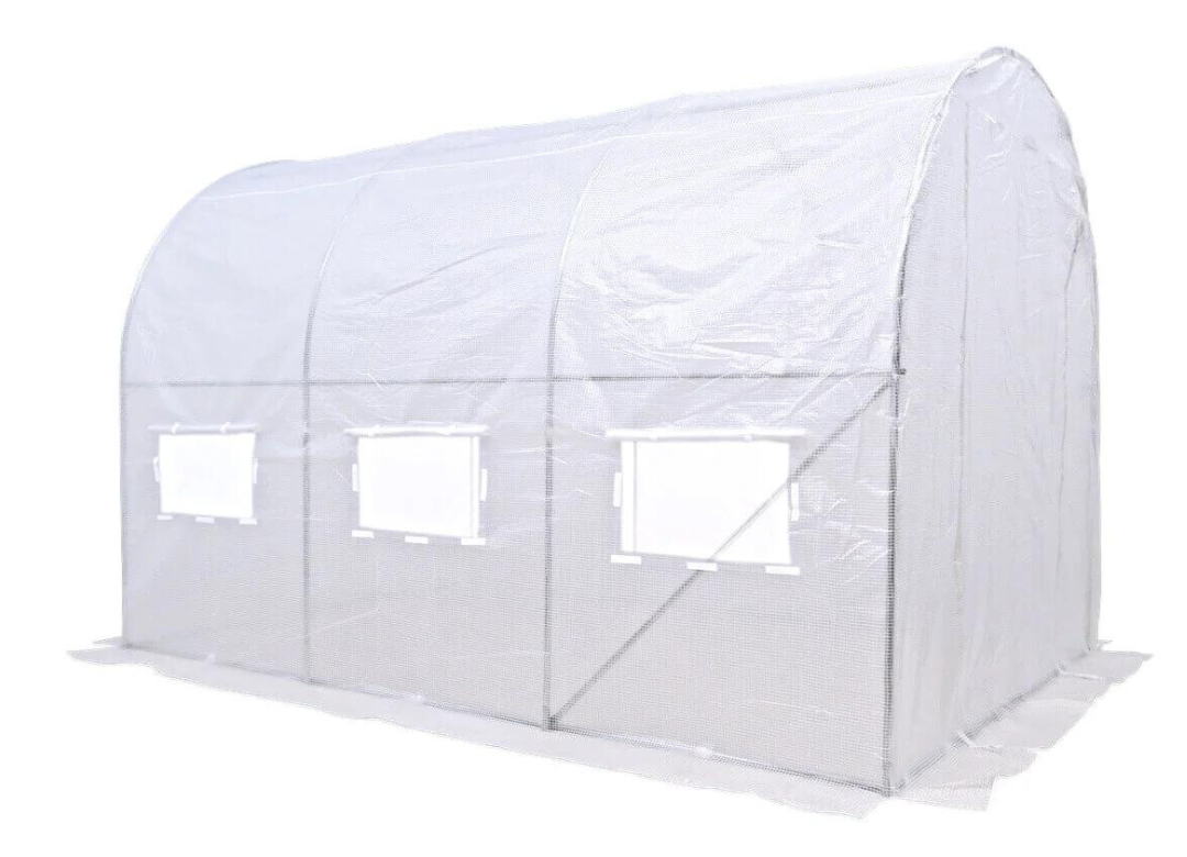 Garden Greenhouse -  2x3x2m | 6m2 | White.