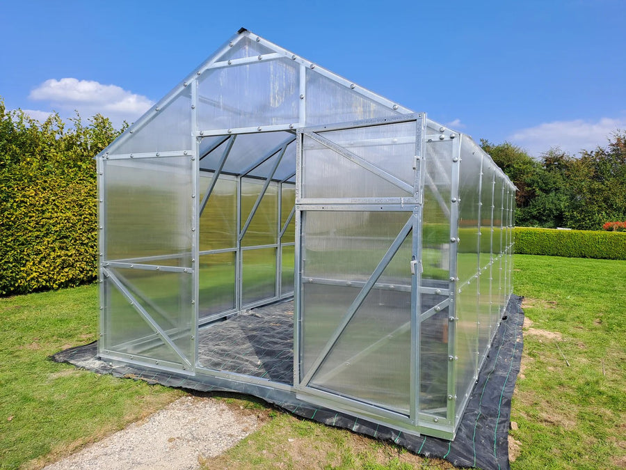 🌱 Greenhouse VICTORIA Width 3 m – Durable Protection for Your Crops in Any Season!