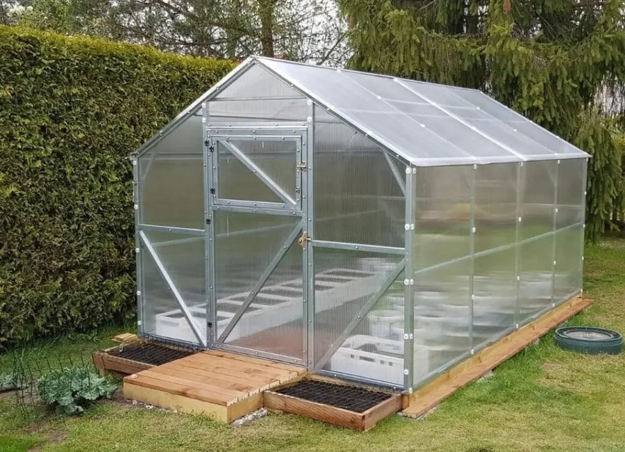 COMFORT DOUBLE Polycarbonate Greenhouse