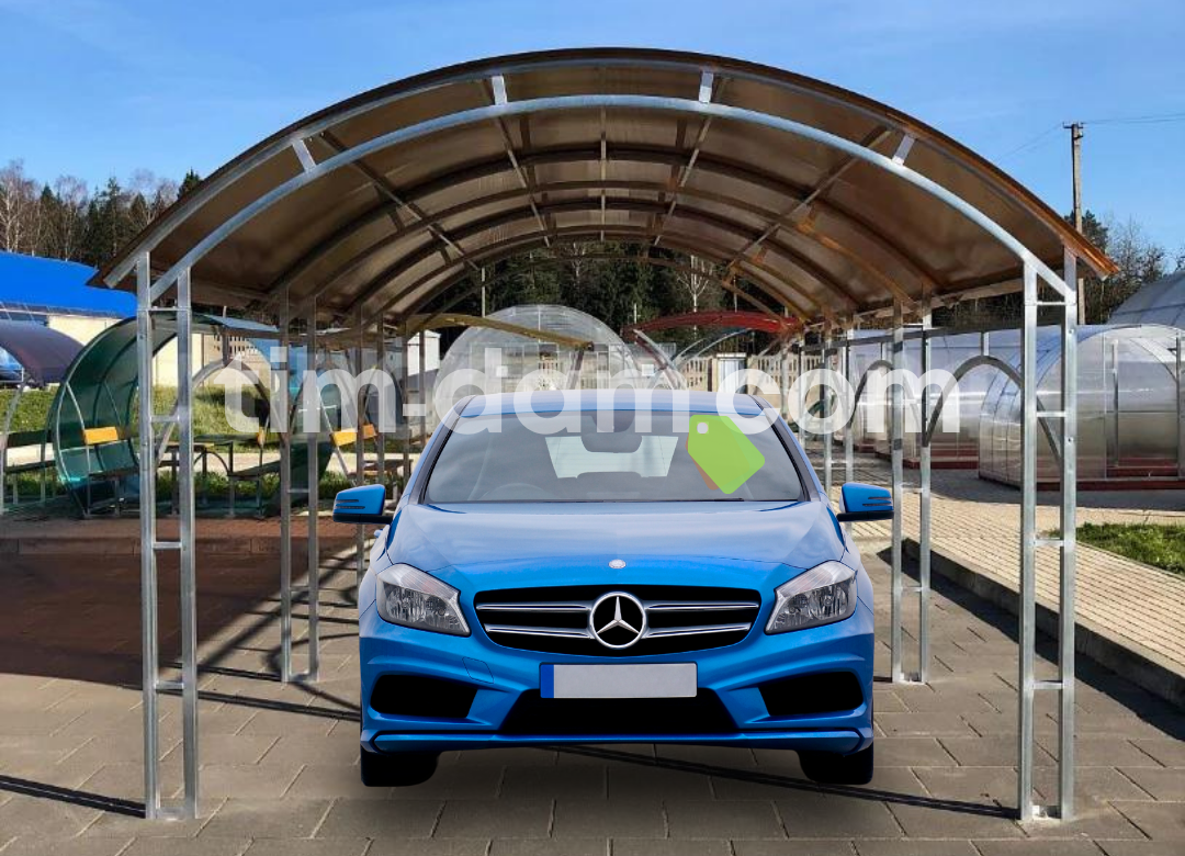 Carport Ark. W 2.95, H 2.65 m