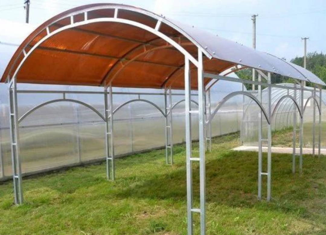 Carport Ark. B 2,95 m, H 2,65 m; L 4/6/8m