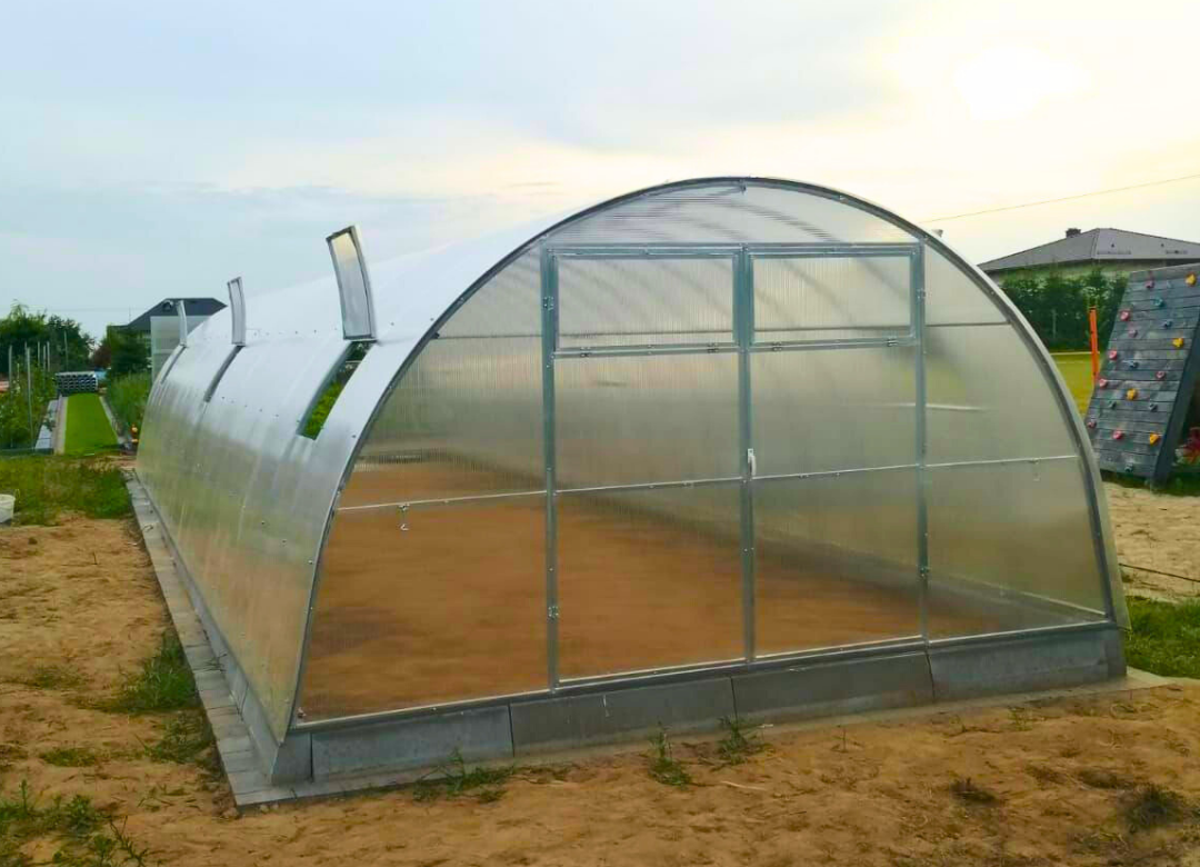 Greenhouse PROFI PLUS | width 4 m | Polycarbonate