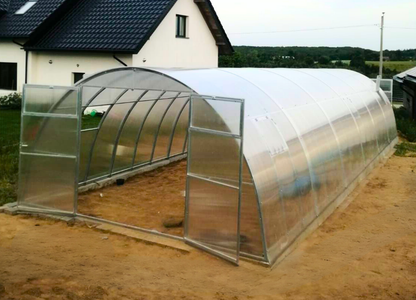 Gewächshaus PPROFI PLUS | Breite 4 m | Polycarbonat