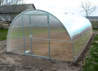 Greenhouse Titan PLUS | width 3,5 m | Polycarbonate