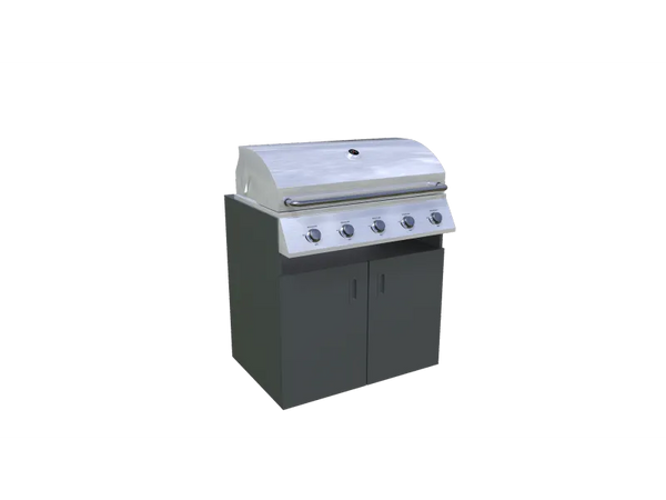 Grillelement, anthrazit 900 x 634 mm, Höhe 920 mm