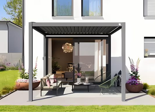 Elite Antracitna Pergola 3x3m