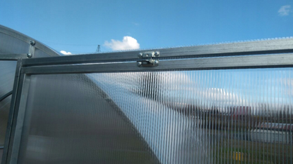 Gartentunnel-Gewächshaus Breite 2,4m | Polycarbonat 4mm