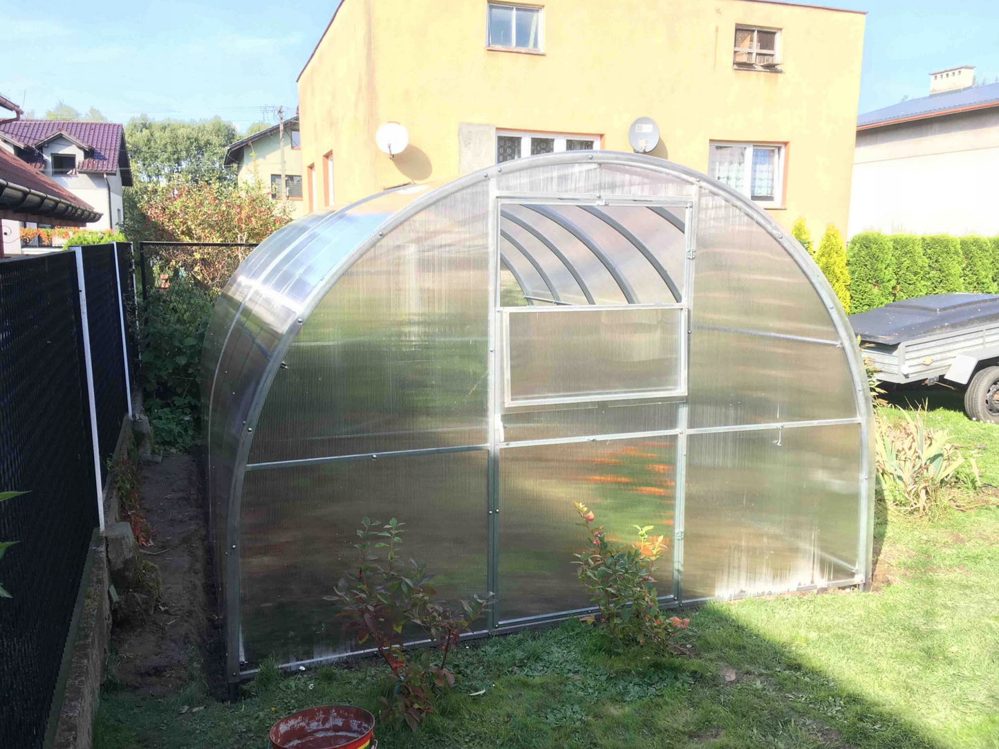 Garden Tunnel Greenhouse width 3m | Polycarbonate 4mm