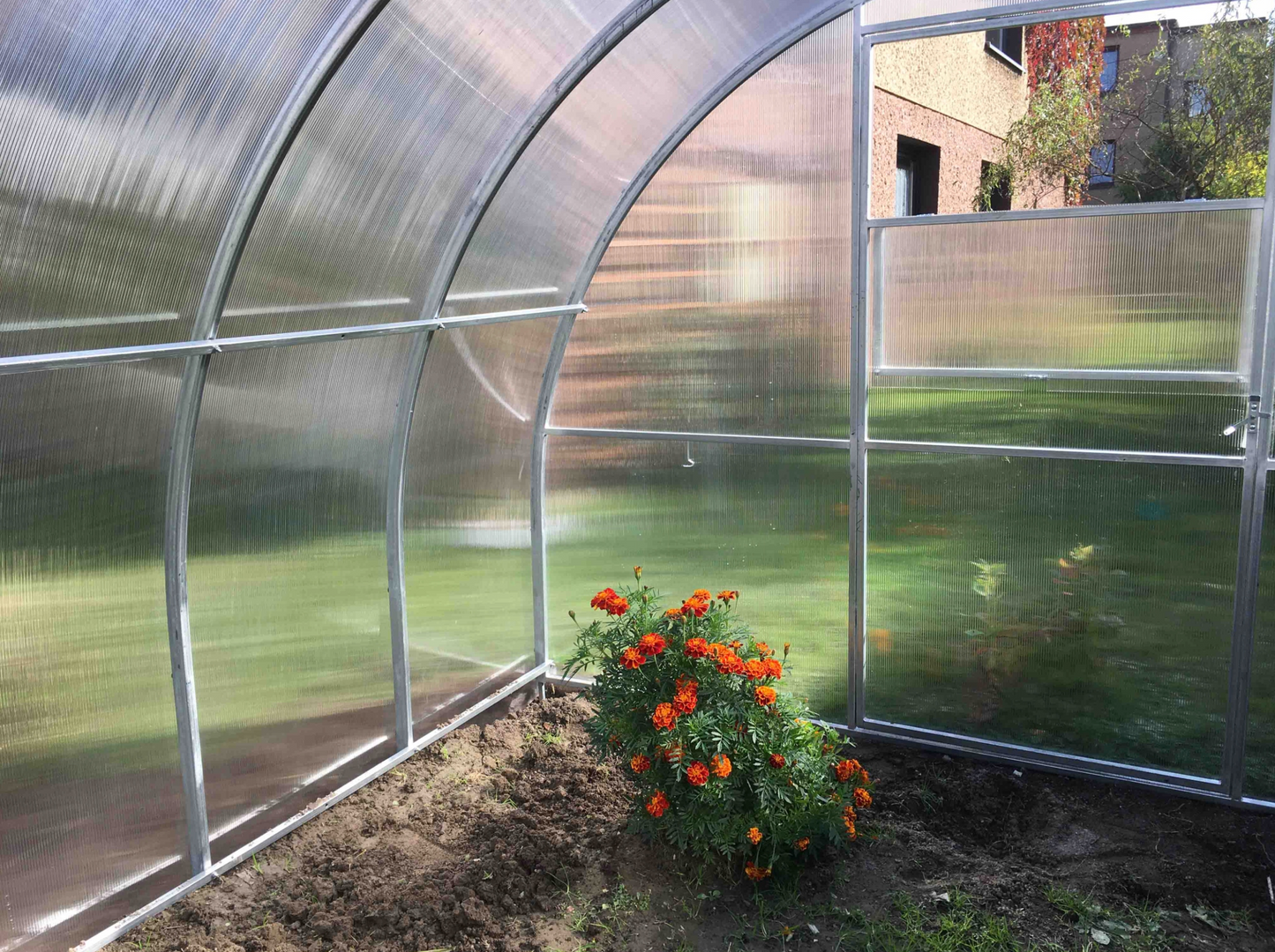 Garden Tunnel Greenhouse width 3m | Polycarbonate 4mm