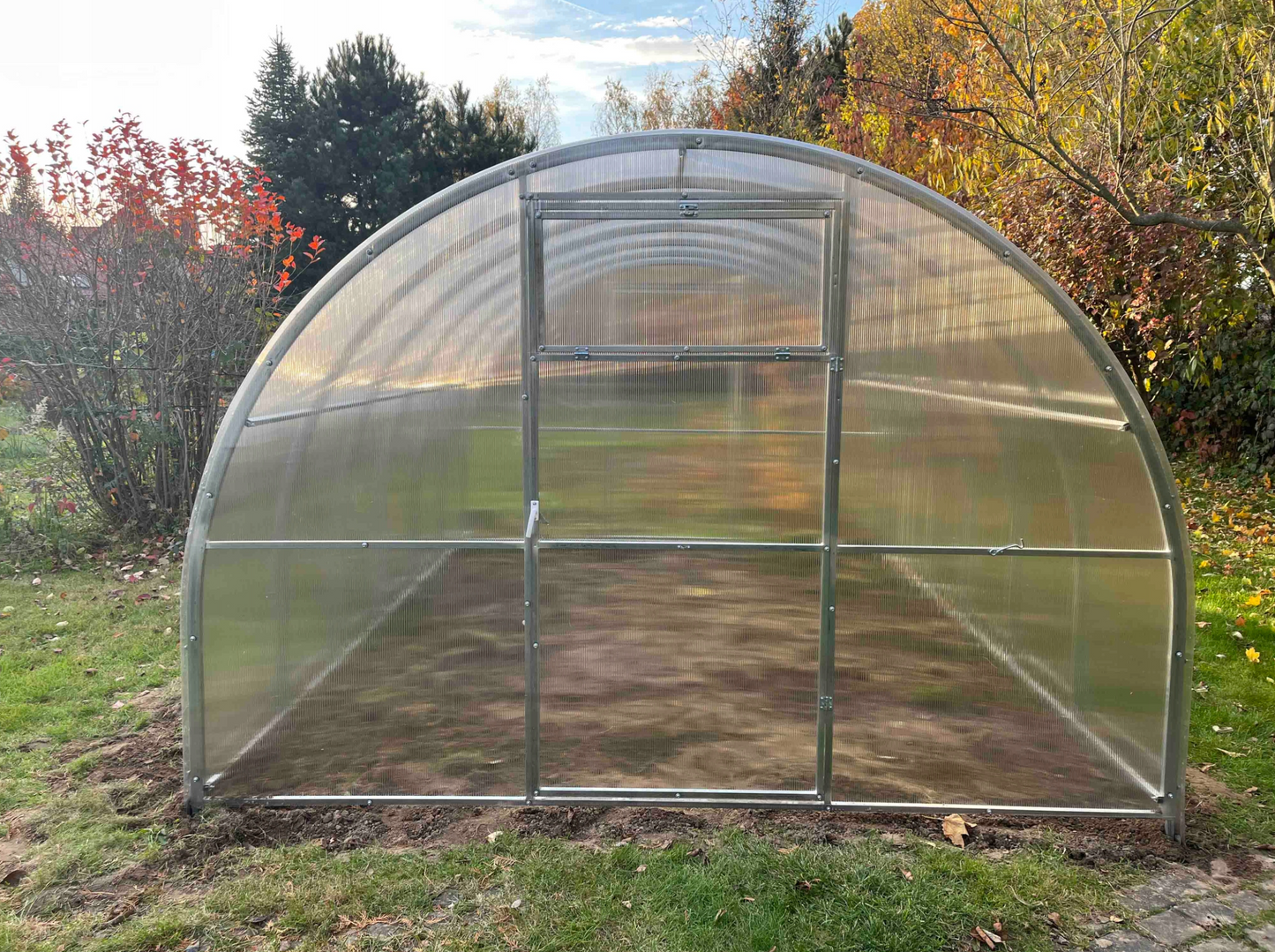 Garden Tunnel Greenhouse width 3m | Polycarbonate 4mm